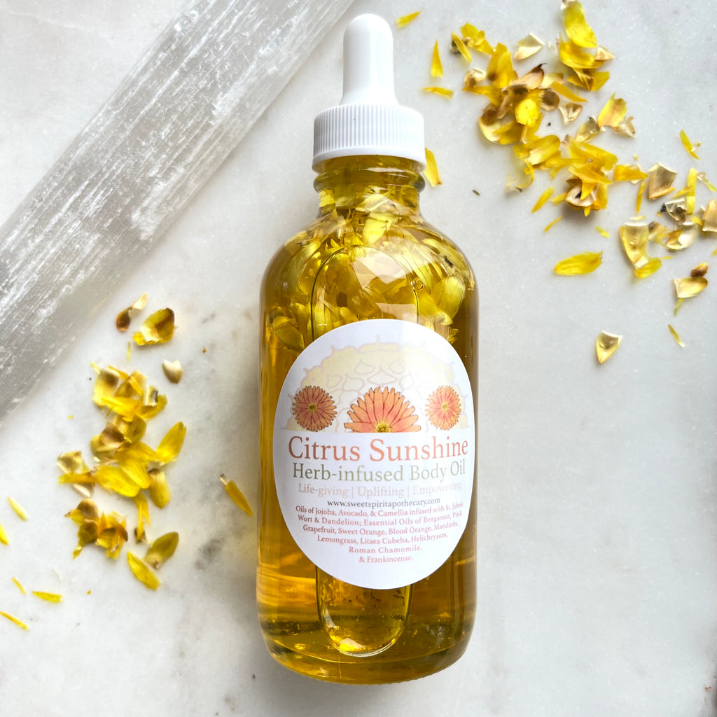 Citrus Sunshine~Herbal harmonizing body oil ✨