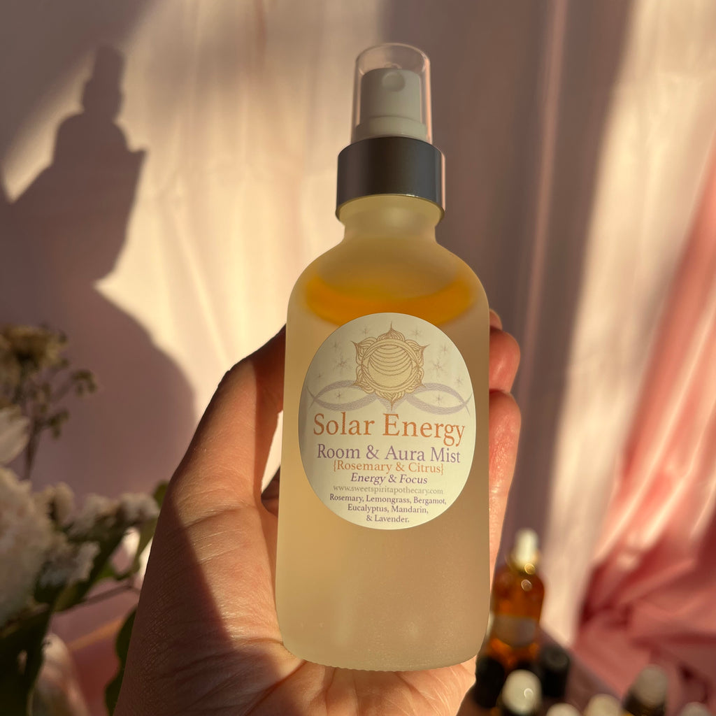 Solar Energy~Rosemary Citrus and Eucalyptus~Room and Aura Mist