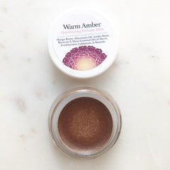 Warm Amber~Shimmering Perfume Balm