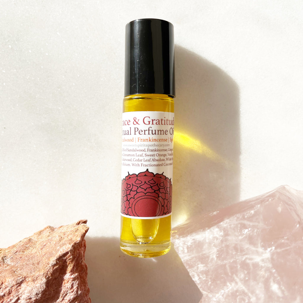 Grace and Gratitude~ (Amber and Spice) Ritual Perfume Oil
