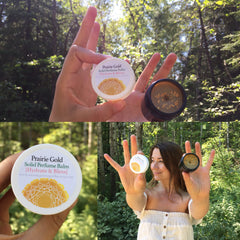 Prairie Gold -Solid Perfume Balm- Hydrate and Bless