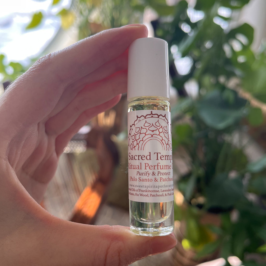 Sacred Temple~ Ritual Roller~ grounding, protecting and energy cleansing