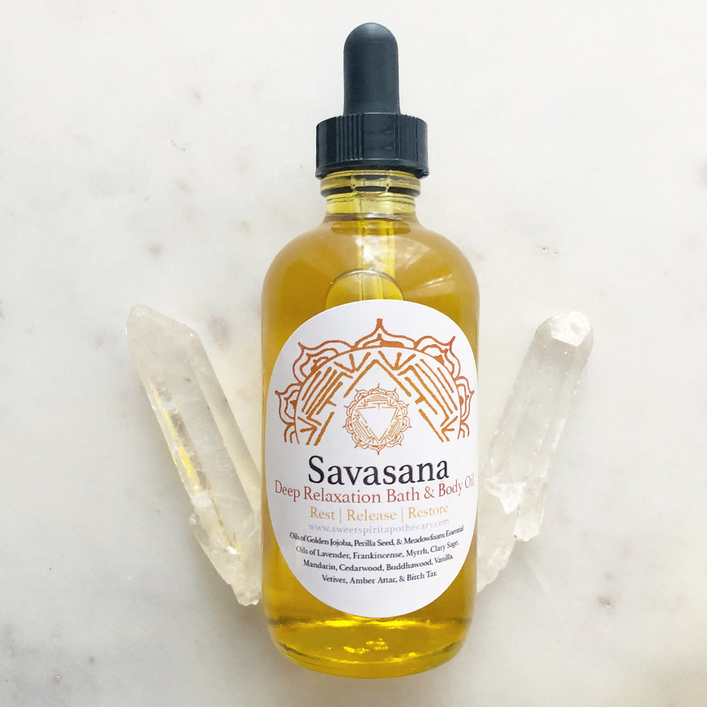 Savasana~Deep Relaxation~Bath and Body Oil