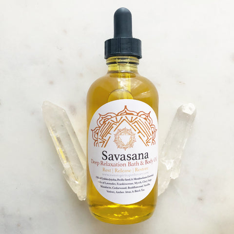 Savasana~Deep Relaxation~Bath and Body Oil