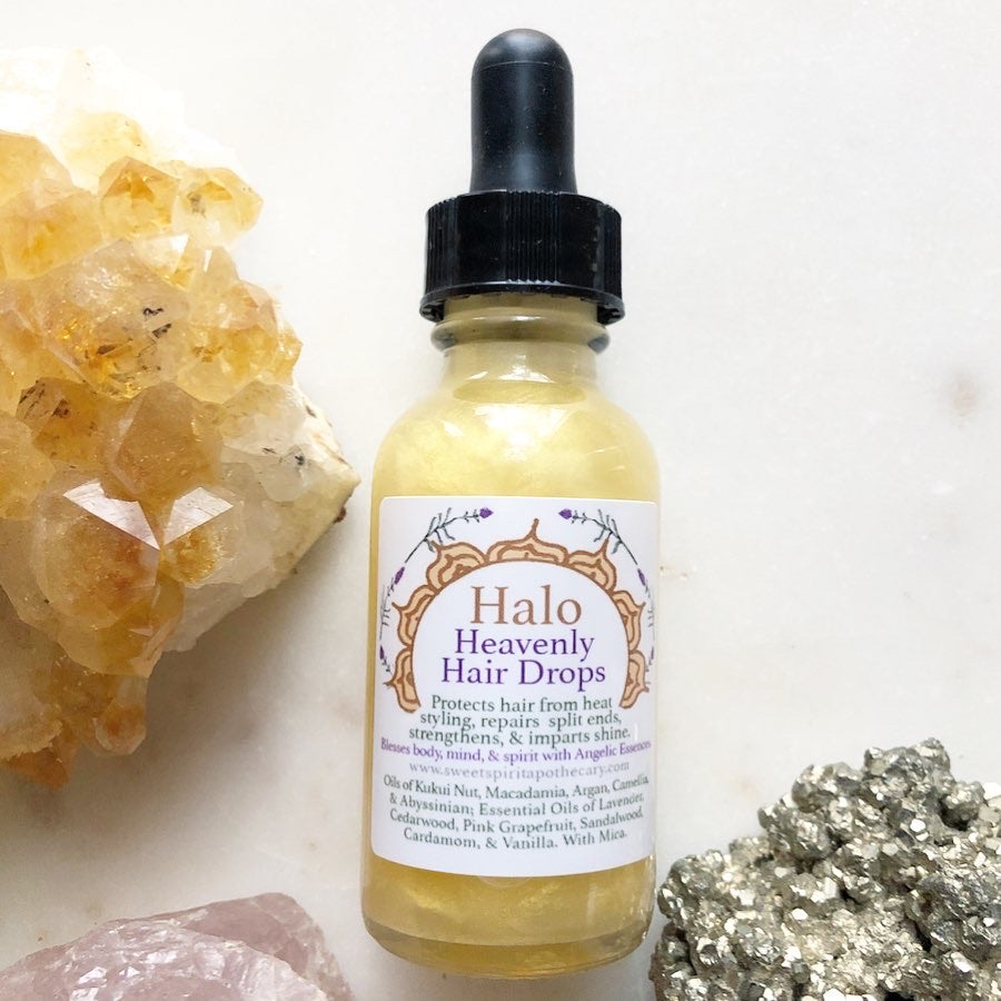 Halo~ Heavenly Hair and Body Drops (hair serum)