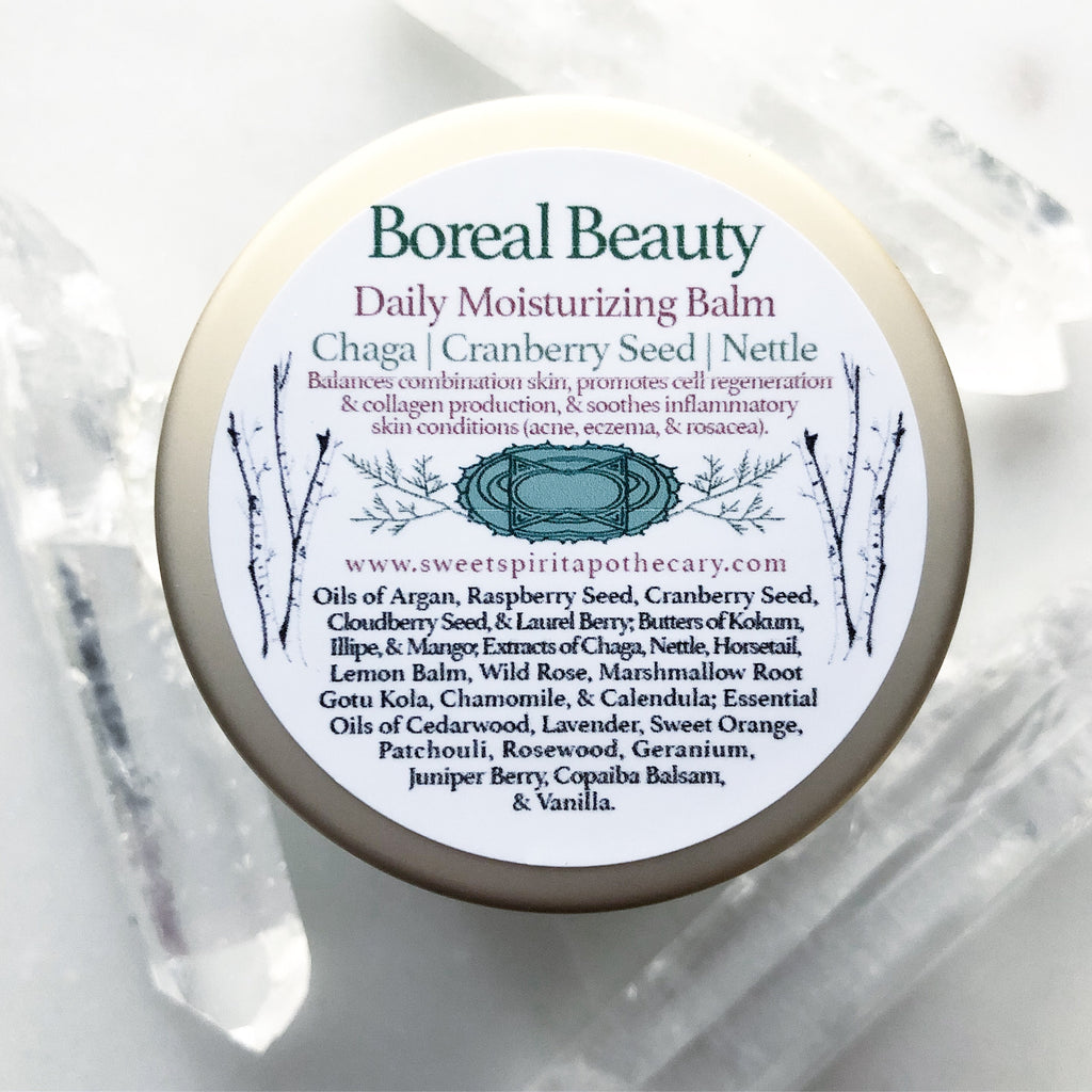 Boreal Beauty~(now with poplar bud!)Daily Moisturizing Balm (for Face!)