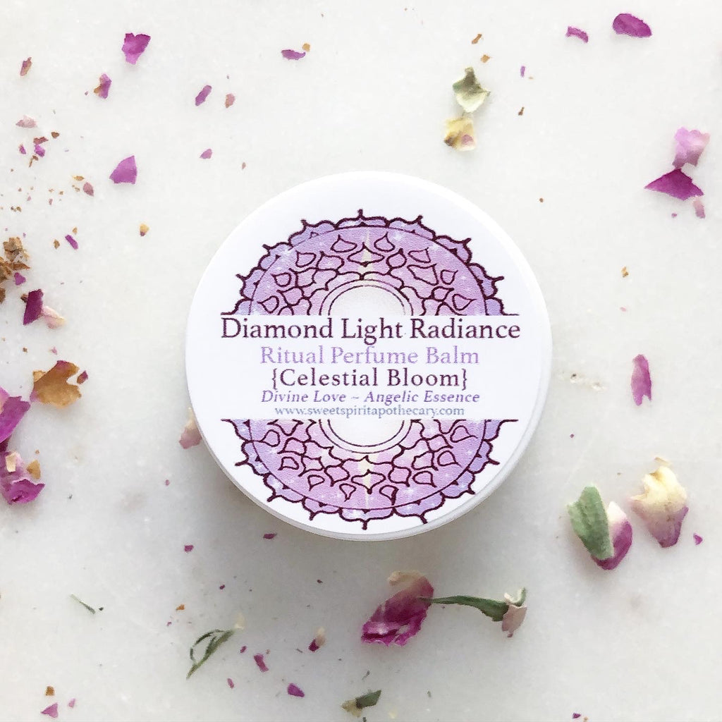 Diamond Light Radiance~ Ritual Perfume Balm~ Celestial Bloom