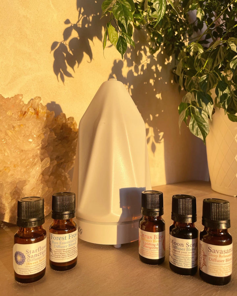 Ceramic Diffuser and Essential Oils kit!
