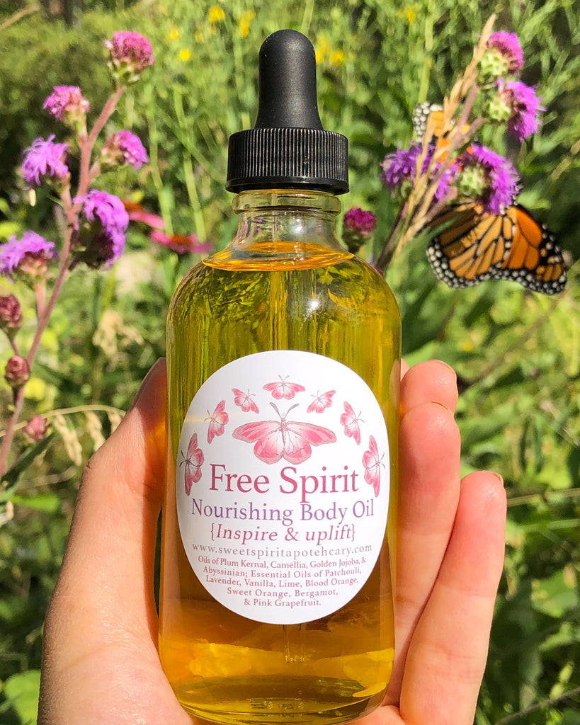 Free Spirit~Nourishing Bath and Body Oil