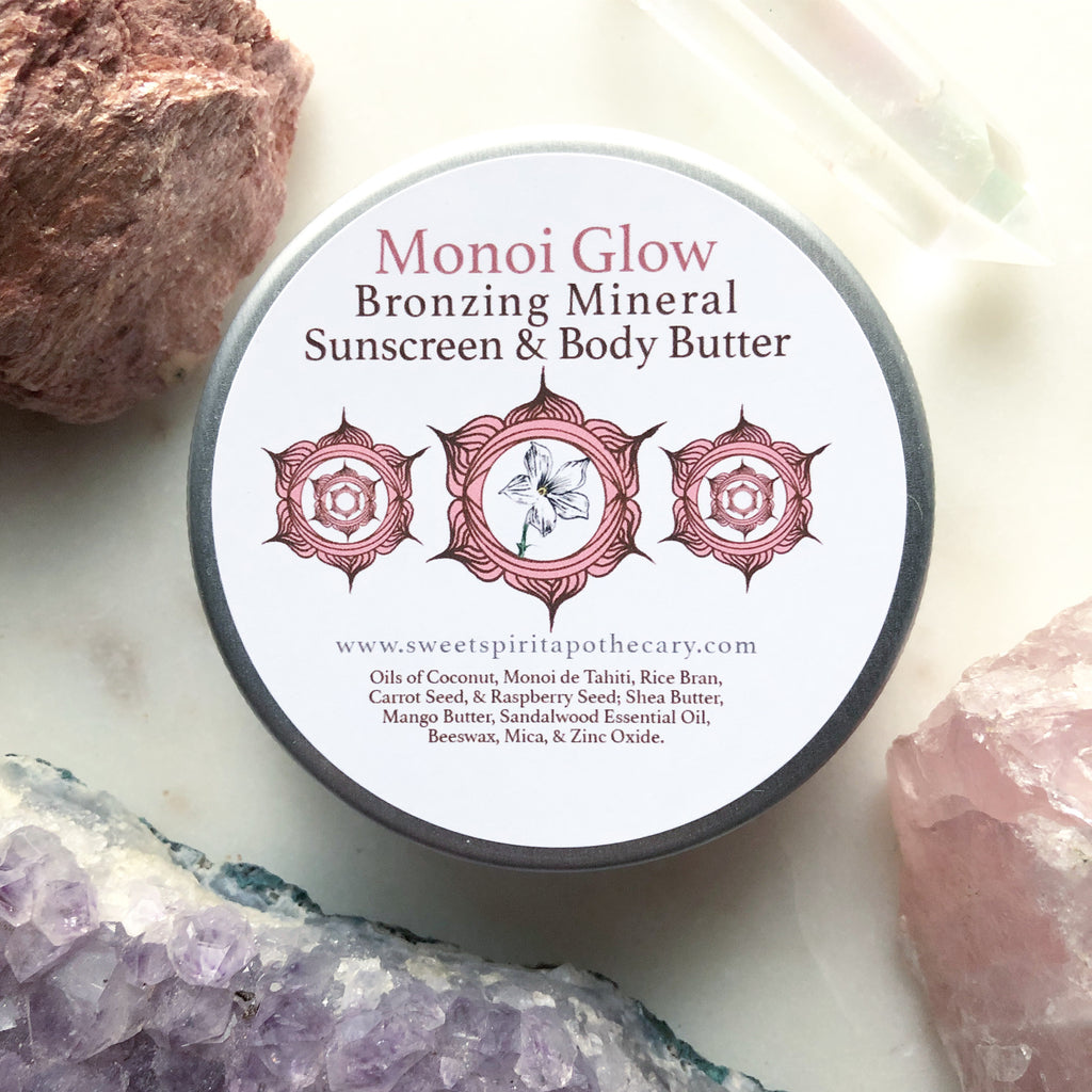 Monoi Glow~ Bronzing Sunscreen and Body Butter