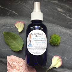 Mermaid Hair - Sea Salt Spray/Natural aromatherapy hair perfume (with silk and seaweed)