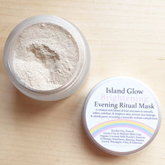 Island Glow -Vitamin C~ Brightening-Exfoliating Enzyme~Evening Ritual Mask
