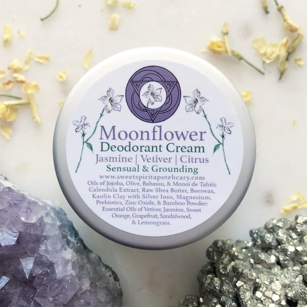 Moonflower~Deodorant Cream~ Sensual and Grounding