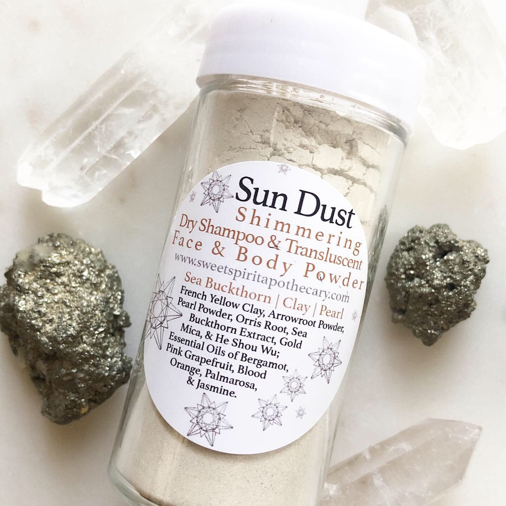 Sun Dust~Shimmering Dry Shampoo/Volumizing Hair Powder