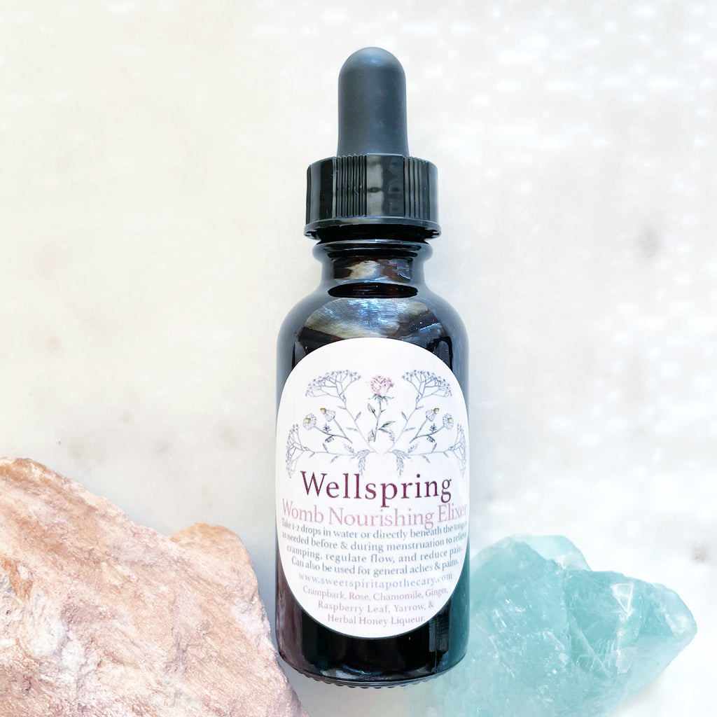 Wellspring~ Nourishing Womb Elixir~ for Pms cramp relief