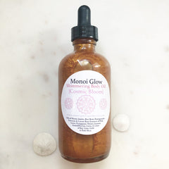Monoi Glow- Cosmic Bloom- Shimmering Body Oil (bronze)