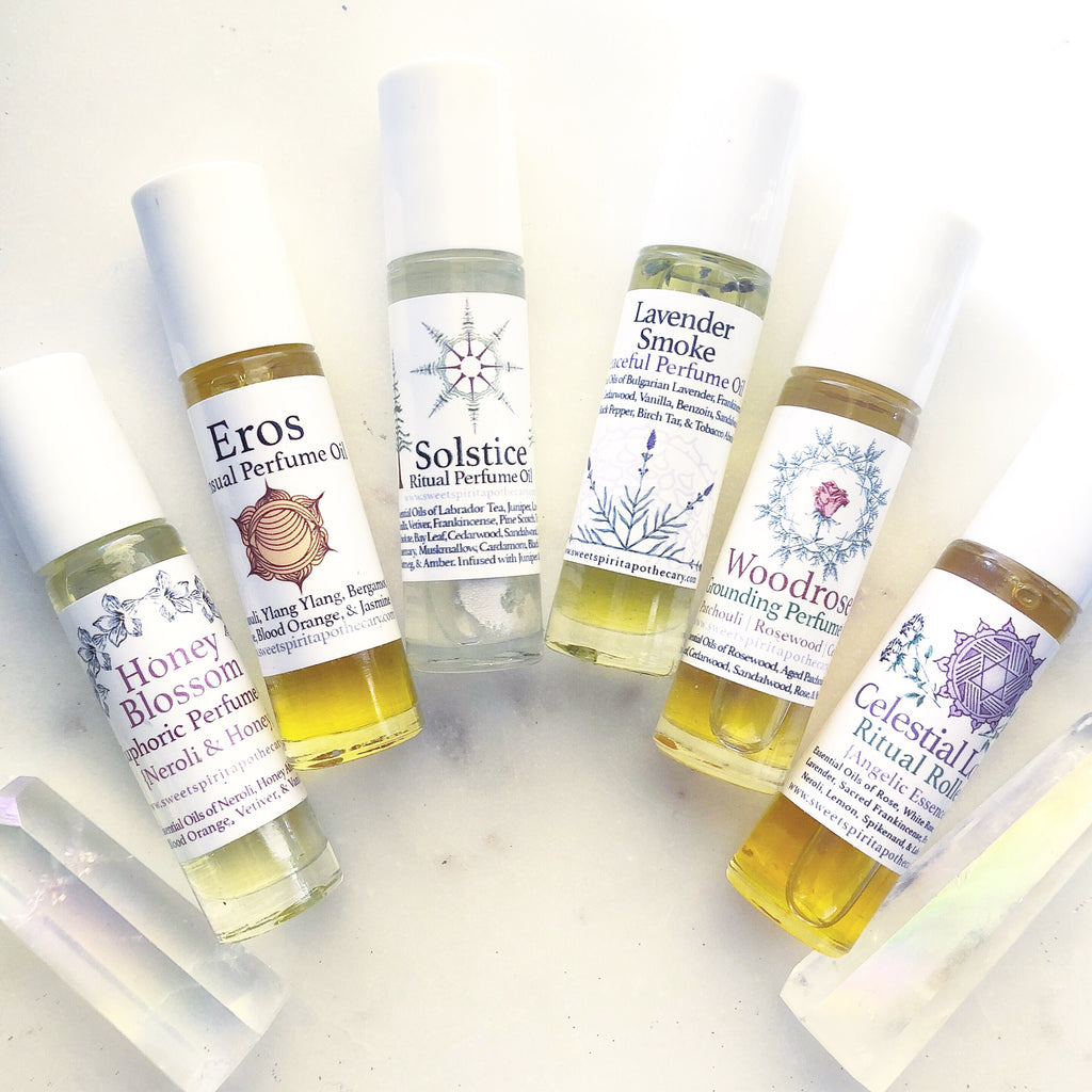 Blessed Be~ Ritual Perfume/Aromatherapy Roller Kit (Love the World Fundraiser)
