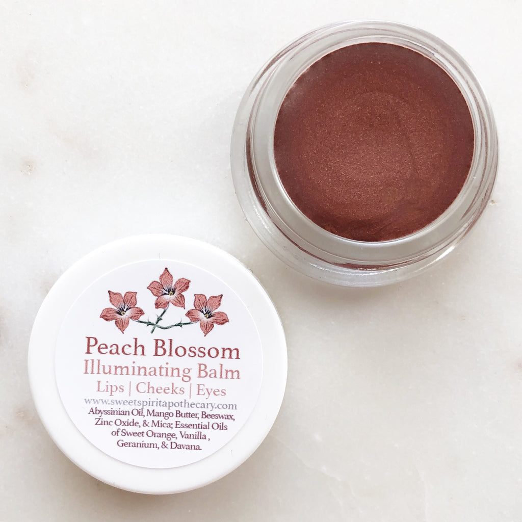 Peach Blossom~Illuminating Balm~ Lips, Cheeks, Eyes