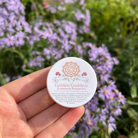 Golden Goddess~Prosperity Perfume Balm