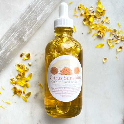 Citrus Sunshine~Herbal harmonizing body oil ✨