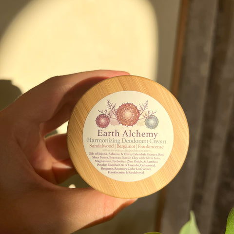 Earth Alchemy~ Harmonizing and Grounding Deodorant Cream
