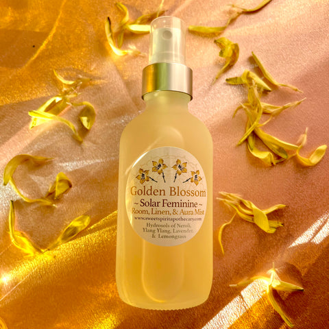 Golden Blossom~ Solar Feminine~ Heart light mist