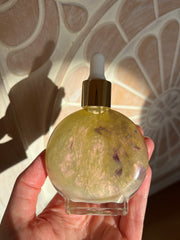 Shimmering Stardust~Evening Anointing Oil/Beauty Serum~with precious white and blue lotus, frankincense, jasmine, vanilla and Vetiver
