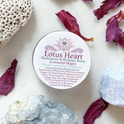 Lotus Heart~Meditation and Perfume Balm~ Lemurian Magic✨🪷✨