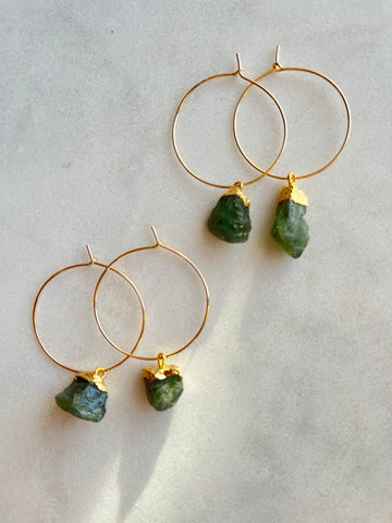 Emerald Magic~Hoops