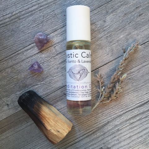 Mystic Calm - Meditation Oil with Amethyst Infusion