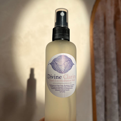 Divine Clarity~ Meditation Mist~ energy cleansing/third eye activation