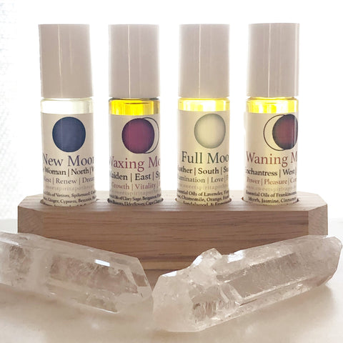 Sacred Cycles~Moon Phase Ritual Perfume Set