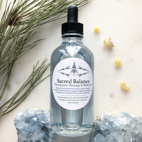 Sacred Balance~ Massage/Body Oil~ Balance, harmony, stress relief and more!