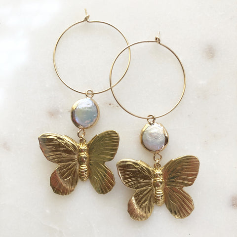 Metamorphosis Magic~ Hoop Earrings
