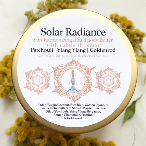 Solar Radiance- Sun Harmonizing-Body Butter (with subtle gold shimmer)