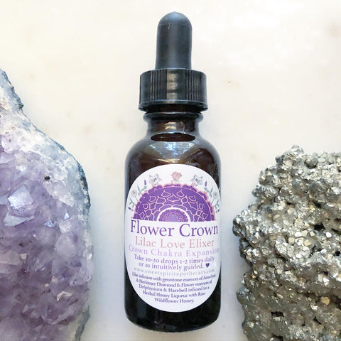 Flower Crown~ Lilac Love Elixir
