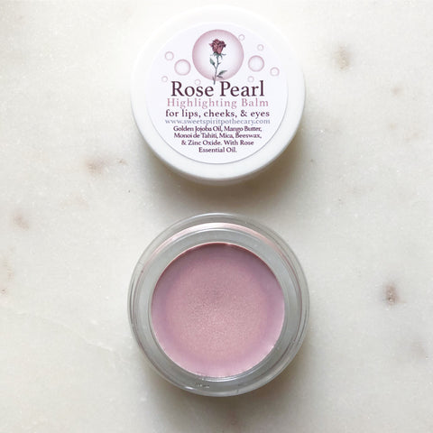 Rose Pearl~ Highlighting Balm