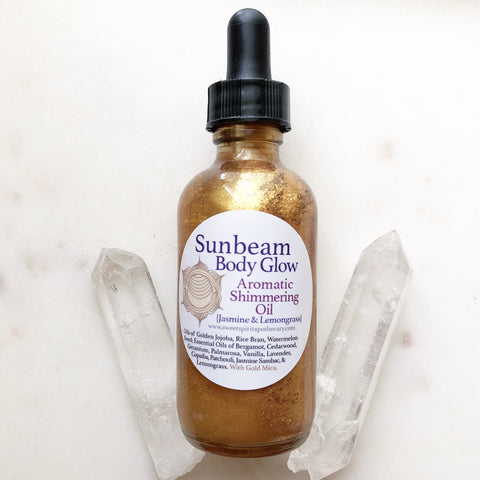 Sunbeam~Body Glow~Aromatic Shimmering Body Oil