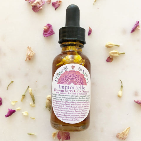 Immortelle~ Blossom Berry GLOW~ with vitamin C, and natural retinol