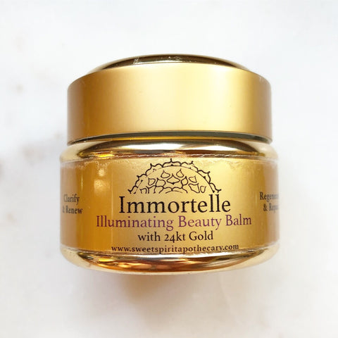 Immortelle Beauty Balm~ now with Bakuchiol and frankincense resin for ultra plump and radiant skin!