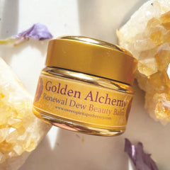 Golden Alchemy~ Renewal Dew~ (Beauty Balm) with Bakuchiol (natural retinol), Hyaluronic Acid, and Vitamin C