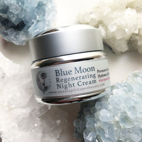 Blue Moon Night Cream~with Bakuchiol Extract~Natural non-irritating Retinol and Sea fennel
