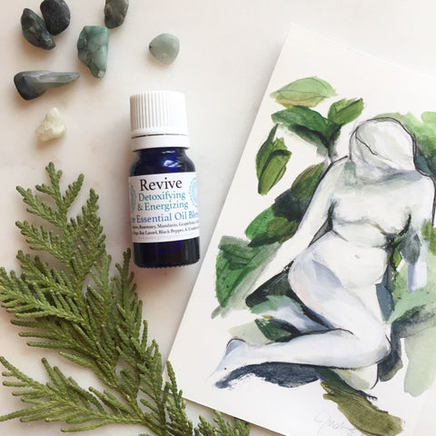 REVIVE- Detoxifying and Energizing Pure Essential Oil Blend