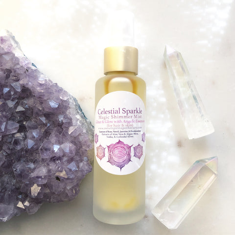Celestial Sparkle~ Magic Shimmer Mist for face, hair, and Body!