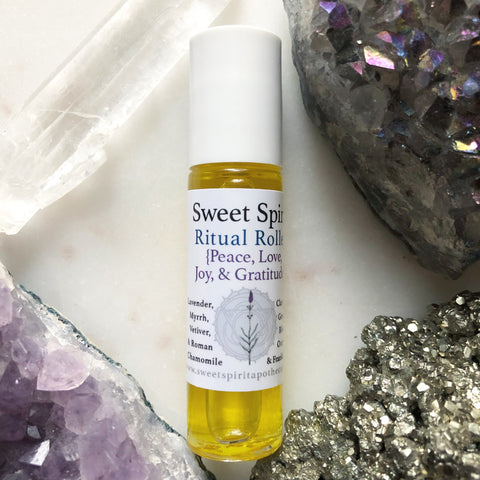 Sweet Spirit~Aromatherapy Roller~ Peace, Joy, Love, Gratitude