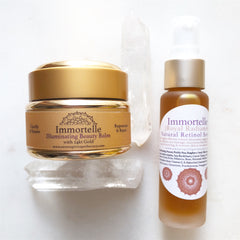 Immortelle~Royal Radiance~ Beauty Duo~Serum and daily moisturizing balm