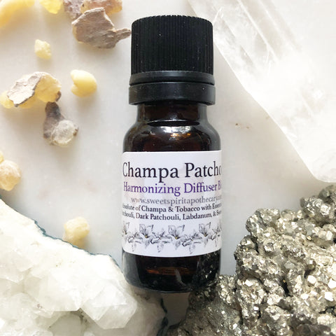 Champa Patchouli~ Harmonizing Diffuser Blend