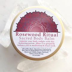 Rosewood Ritual~Sacred Body Balm