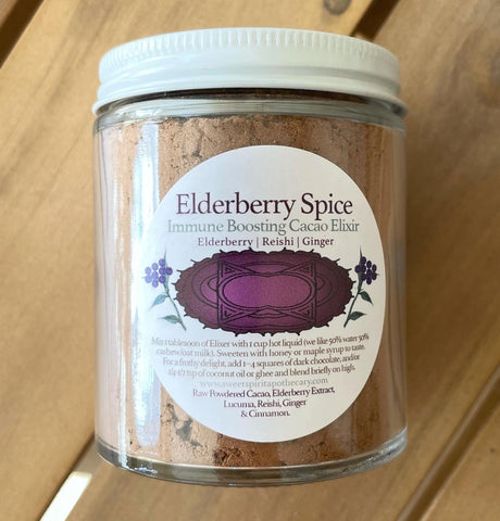 Elderberry Spice~ Immune Boosting Cacao Elixir