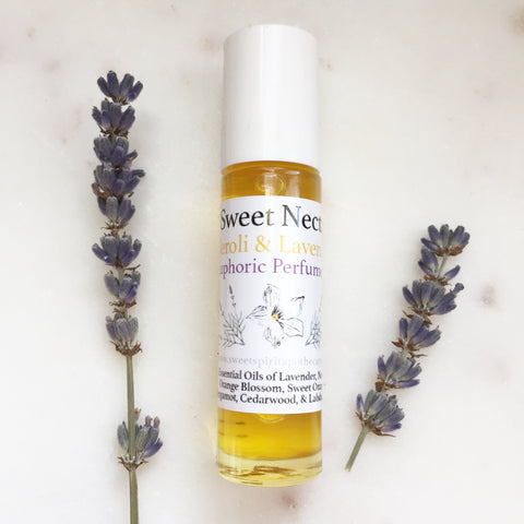 Sweet Nectar- Euphoric Perfume- Lavender and Neroli (Orange Blossom)